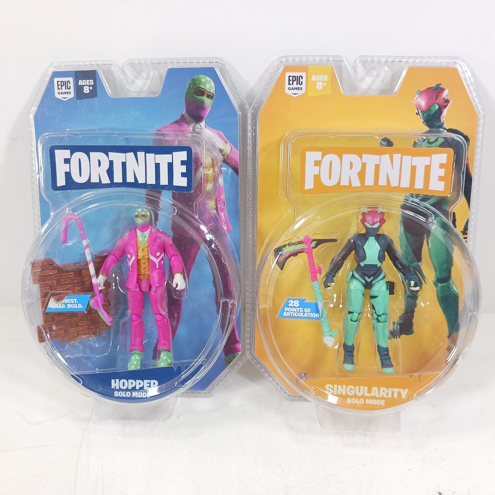 Fortnite Solo Mode Hopper and Singularity Action Figure Set Jazwares Epic Games